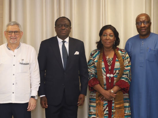 Audience à la Cour constitutionnelle : Une mission préélectorale du NDI reçue par M. Nicolas ASSOGBA