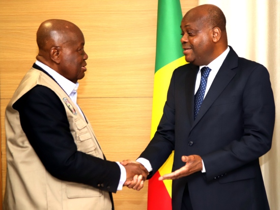 Cour constitutionnelle: Le Pr Dorothé SOSSA reçoit les missions d’observation de la CEDEAO et de l’UA